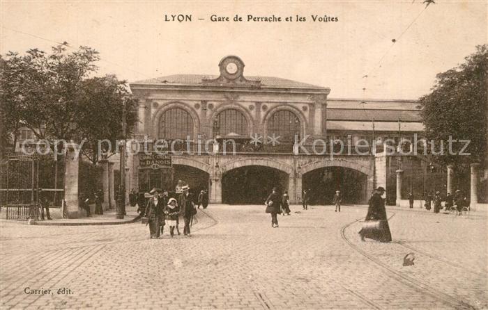 Lyon France La Gare de Perrache et les Voûtes Bahnhof