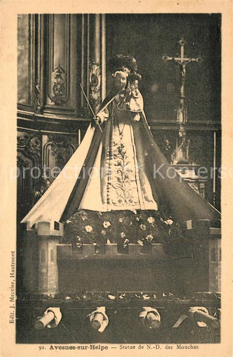 Avesnes-sur-Helpe Statue de Notre Dame des Mouches