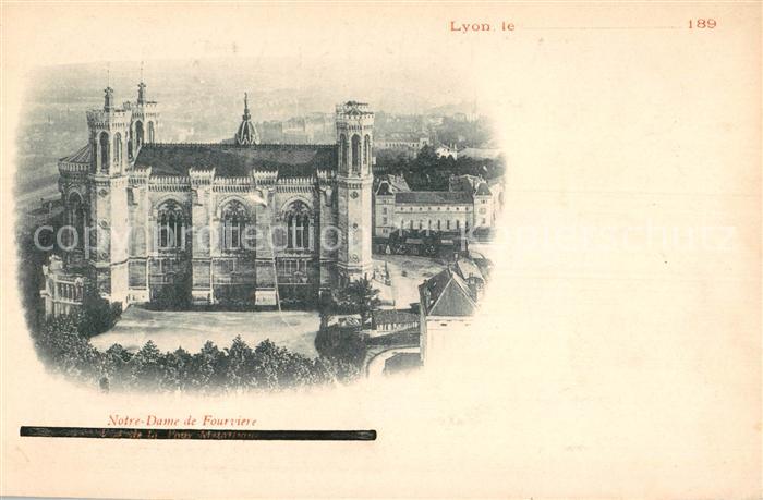 Lyon France Eglise Notre Dame de Fourvière