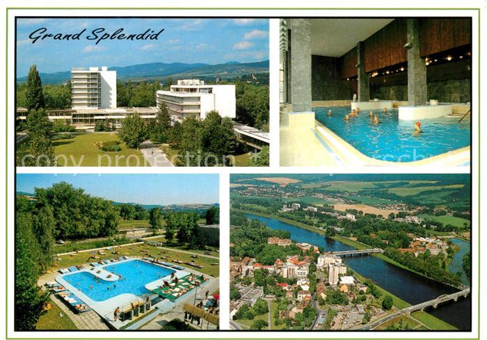 Kupele Piestany Balnea Grand Spledid Hotel Hallenbad Swimming Pool Fliegeraufnah