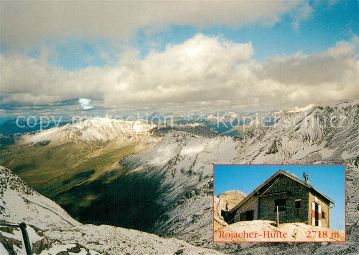 Rauris Rojacher Huette Goldberggruppe Hohe Tauern Fernsicht Alpenpanorama