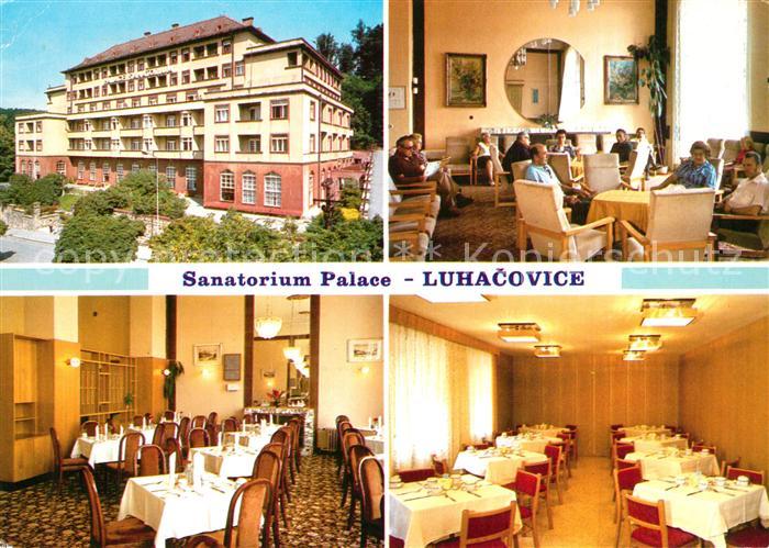 Luhacovice Sanatorium Palace Aufenthaltsraum Restaurant