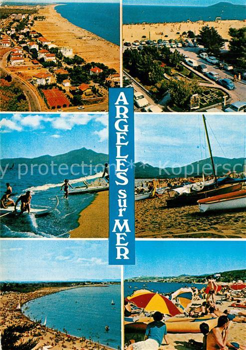 Argeles-sur-Mer Divers aspects Plage Montagnes