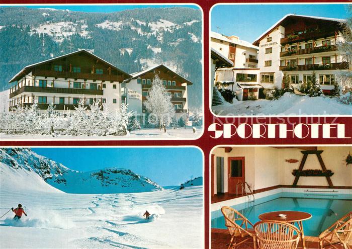 Zell Ziller Tirol Sporthotel Hallenbad Wintersport Zillertaler Alpen