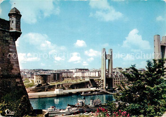 Brest 29 Avant Port vu du Chateau