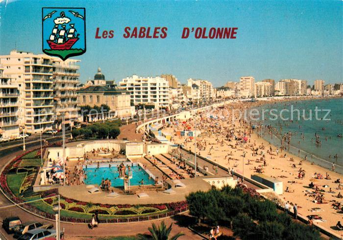 Les Sables-d Olonne La plage et le Remblai