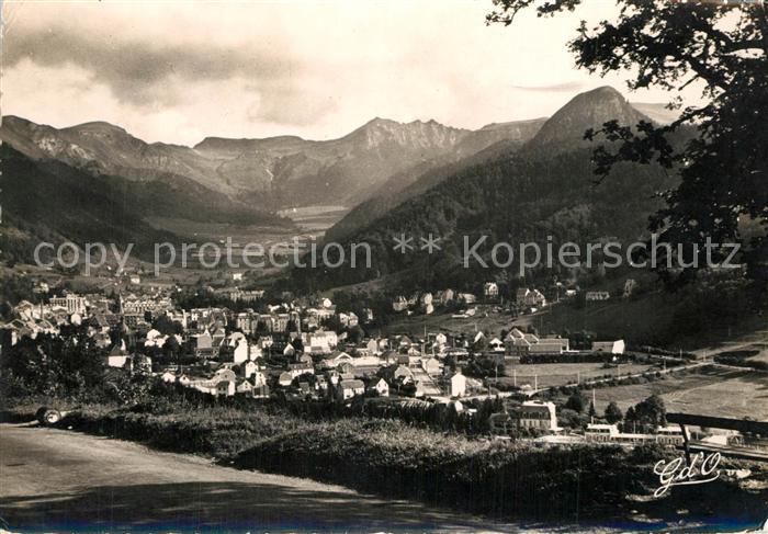 Le Mont-Dore Puy de Dome Vue Generale prise de la route de Clerm
