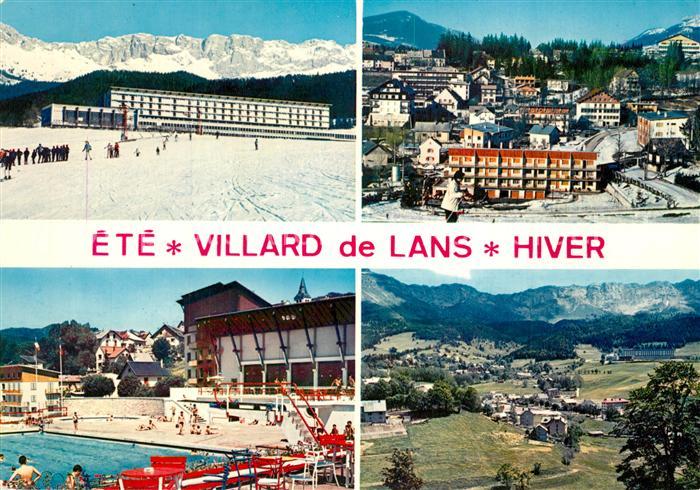 Villard-de-Lans en été et en hiver