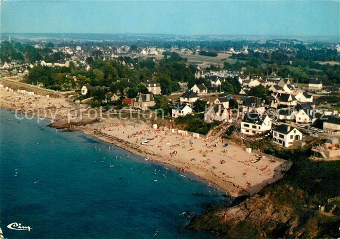 Lancieux Vue aérienne de la Grande Plage