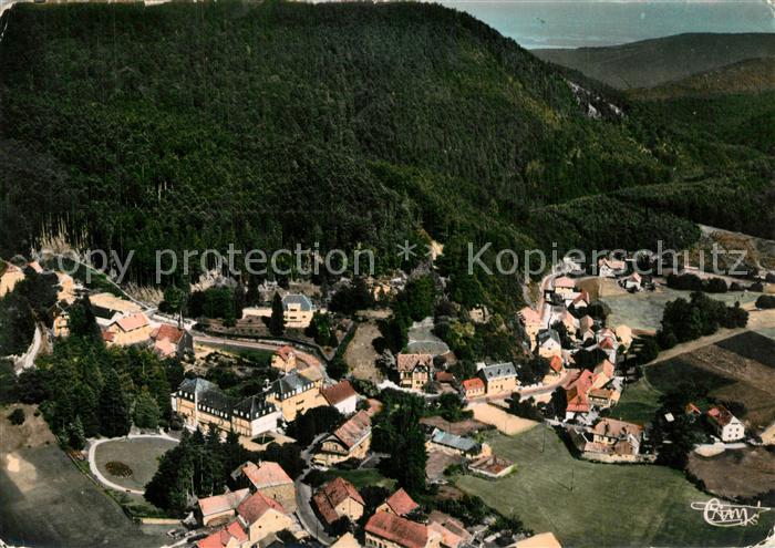 Le Hohwald et les Hôtels vue aérienne
