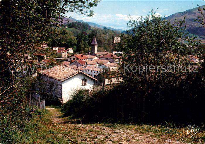 Saint-Etienne-de-Baigorry Vue Generale Eglise