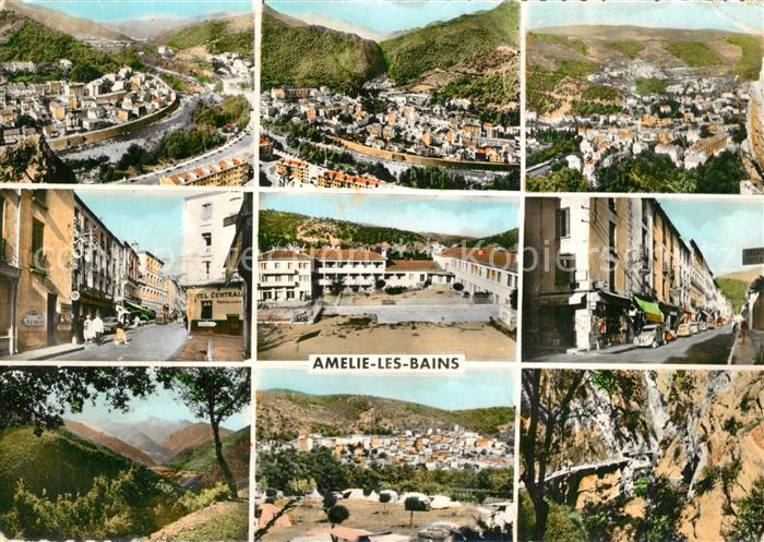 Amelie-les-Bains-Palalda Teilansichten Landschaftspanorama