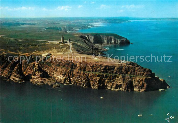 Cap Frehel Cotes d Armor Bretagne Falaises Phare vue aérienne
