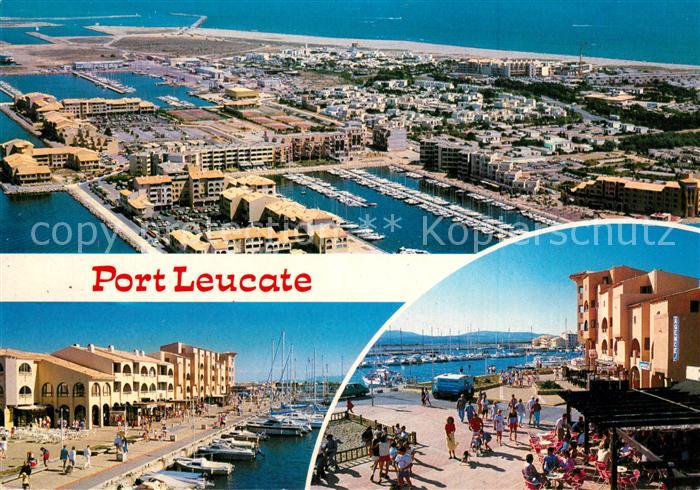 Port Leucate En parcourant la Côte Méditerranée vue aérienne