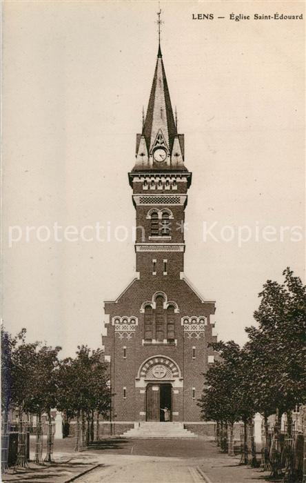 Lens Pas-de-Calais Eglise Saint Edouard