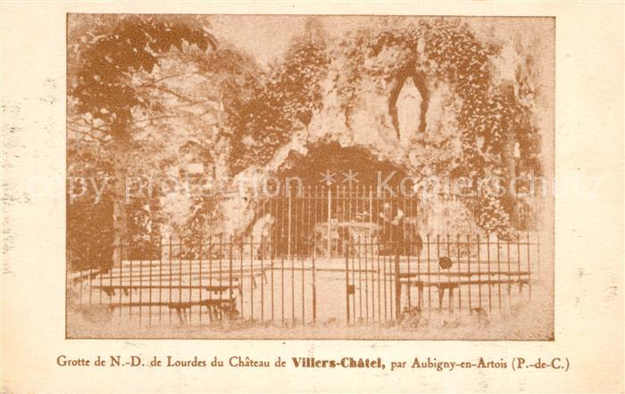 Villers-Chatel Grotte de Notre Dame de Lourdes du Chateau