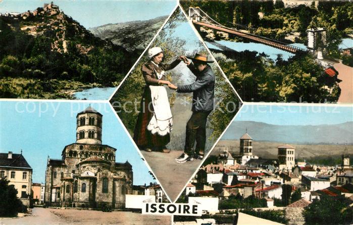 Issoire La Ribeyre Pont d Orbeil la Bourrée Eglise Saint Austremoine XIIe siècle