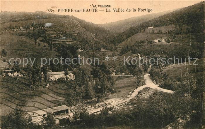 Chalmazel Panorama Mont Pierre sur Haute Vallee de la Fortige