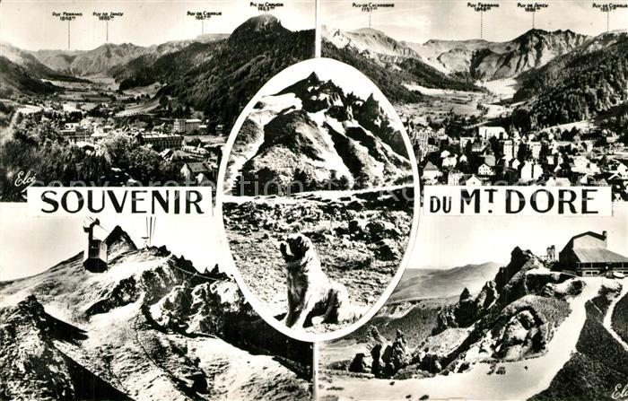 Le Mont-Dore Puy de Dome Vue Generale Téléférique du Sancy Hôtel