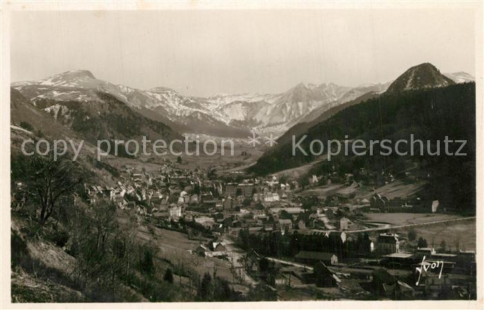 Le Mont-Dore Puy de Dome Panorama Vallee de la Dordogne Montagnes
