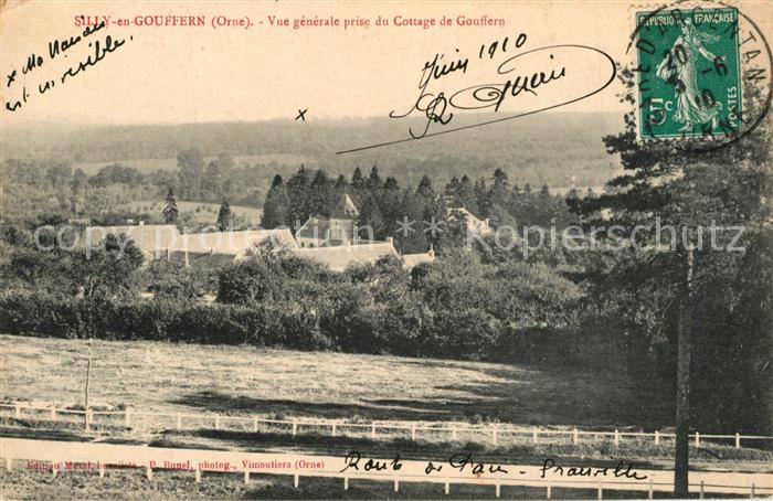 Silly-en-Gouffern Vue Generale prise du Cottage de Gouffern