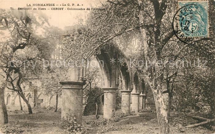 Cerisy-Belle-Etoile Colonnades de l'Abbaye