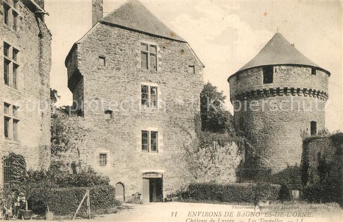 Bagnoles-de-l Orne Chateau de Lassay Les Tourelles