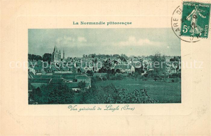 L Aigle Vue Generale Collection La Normandie pittoresque