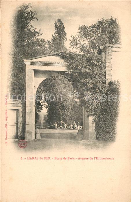 Le Pin-au-Haras Haras du Pin Porte de Paris Avenue de l Hippodrome
