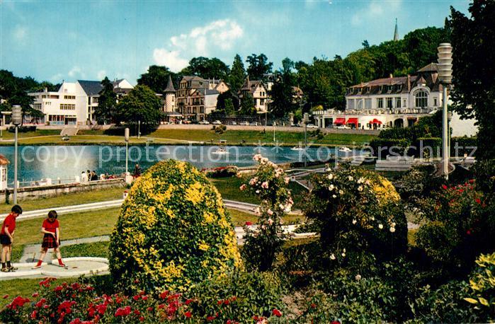 Bagnoles-de-l Orne Golf Miniature et le lac Station Thermale