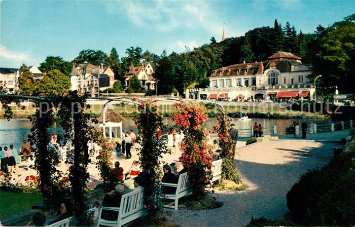 Bagnoles-de-l Orne Les jardins du lac et le casino des Thermes