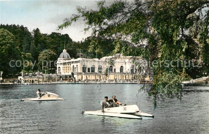 Bagnoles-de-l Orne Casino du Lac et des Pédalos Tretboote