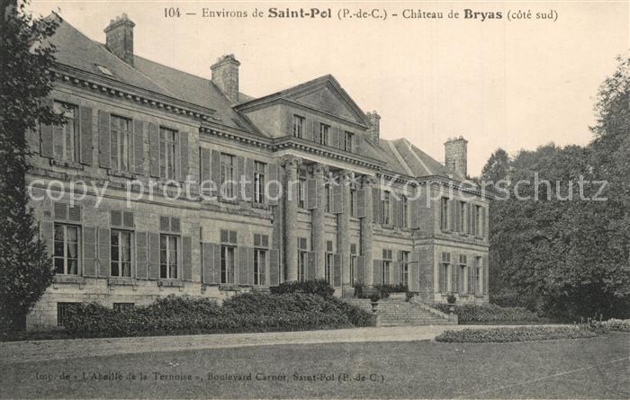 Saint-Pol-sur-Ternoise Chateau de Bryas