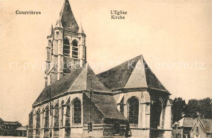 Courrieres Eglise Kirche