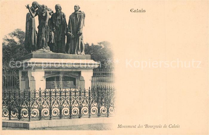 Calais Monument des Bourgeois