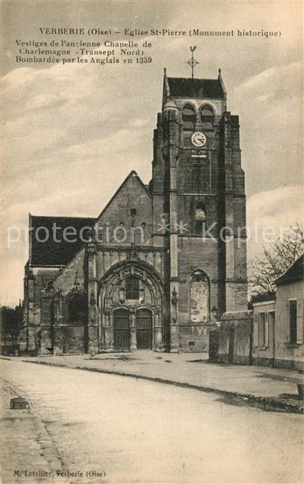 Verberie Eglise Saint Pierre Monument historique