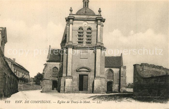 Tracy-le-Mont Oise Eglise Kirche