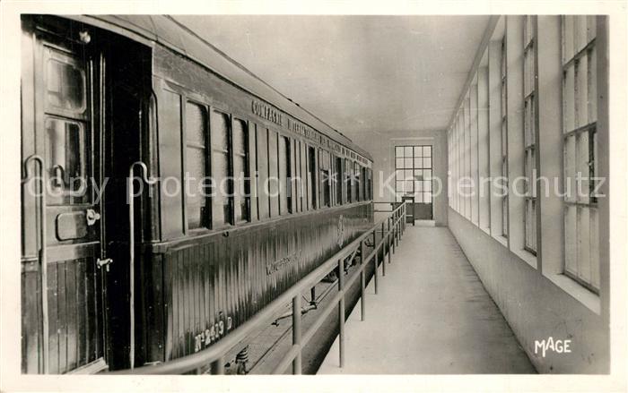 Foret de Compiegne Clairière de l'Armistice Wagon du Maréchal Foch
