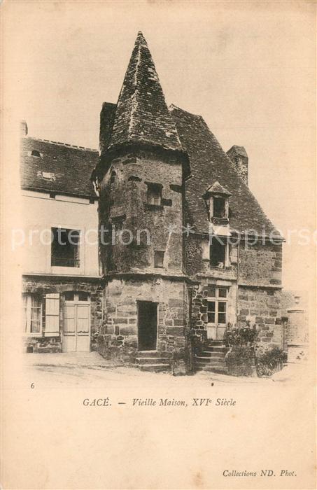 Gace Veille Maison XVIe siècle