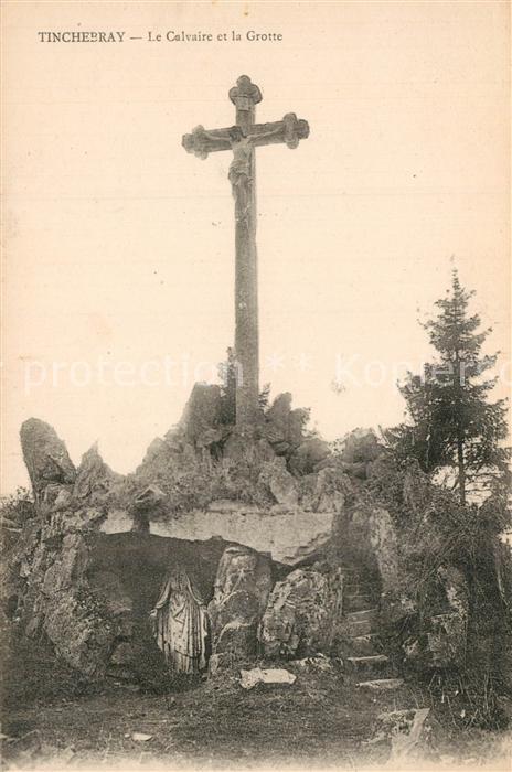 Tinchebray Le Calvaire et la Grotte Croix