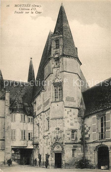 Mortree Chateau d_O facade sur la cour