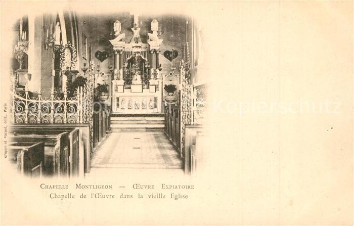 La Chapelle-Montligeon Chapelle de l'Oeuvre dans la vieille Eglise