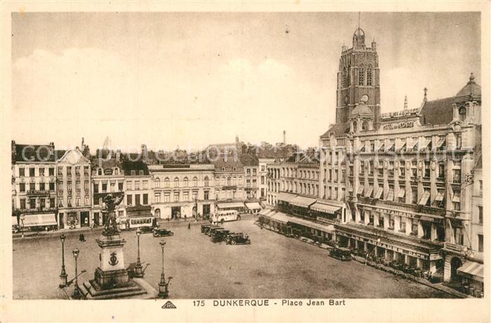 Duenkirchen Dunkerque Place Jean Bart Monument