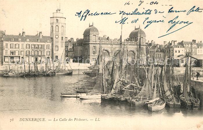 Duenkirchen Dunkerque La Calle des Pêcheurs