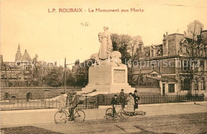 Roubaix Monument aux Morts Kriegerdenkmal