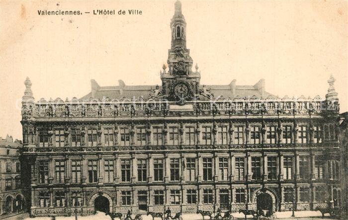 Valenciennes Hôtel de Ville Rathaus