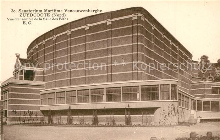 Zuydcoote Sanatorium Maritime Vancauwenberghe