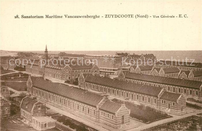 Zuydcoote Sanatorium Maritime Vancauwenberghe
