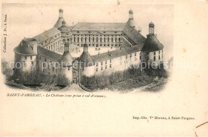 Saint-Fargeau Yonne Chateau