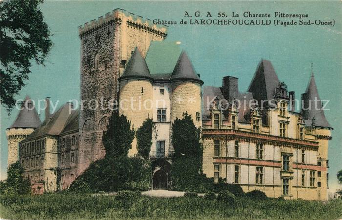 La Charente Chateau de Larochefoucauld